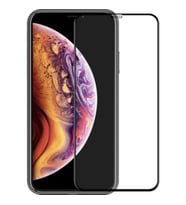 Iphone XS MAX Tam Kaplayan Kırılmaz Cam Koruyucu 5d 9d Beyaz
