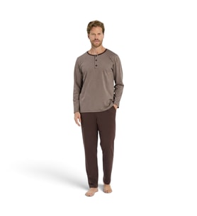 Pijadore Erkek %100 Pamuklu Uzun Kollu Pijama Takımı 2287