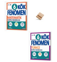 Fenomen 6. Sınıf Maarif Kök Serisi Matematik ve Türkçe Soru Bankası + Telefon Standı