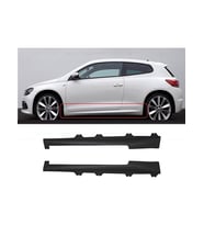 vw scirocco 2009-2014 uyumlu plastik R yan marşpiyel seti