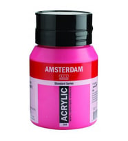 Talens Amsterdam Akrilik Boya 500 ml. 366 Quinacridone Rose 