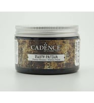 Cadence Rusty Patina Boyası 150 ml. RP09 GRİ SİYAH 