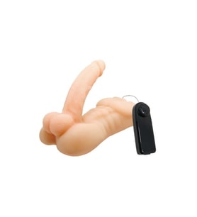 Realistik Yarım Erkek Vücut Kumandalı Penis Vibratör