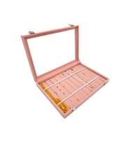 Bileklik Kolye Organizeri Pembe Süet