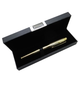Signator® M558 Parlak Gold Desenli Roller Kalem  İsme Özel Kalem  Hediyelik Kalem (Karışık)