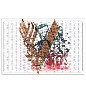 Vikings Serie Puzzle 240 Parça Yapboz