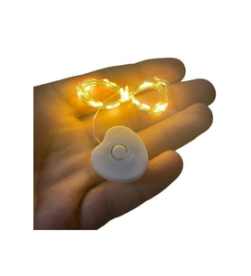 Peri Led Işık Kendinden Pilli 3 Mod Yanabilen 2 Mt Mini Pil Kutulu