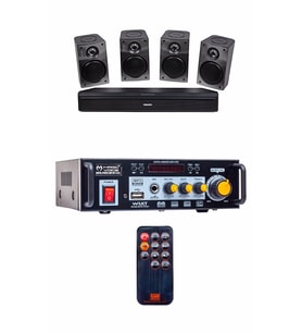 MAGICVOICE ANFİ +PHİLİPS CS-3950 D 5' Lİ TAKIM HOPARLÖR SET.