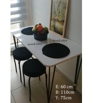 wood idea 60 x 110 mutfak masası...yemek masası...