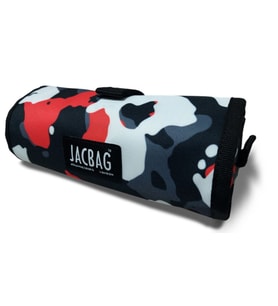 Jacbag Kırmızı Kamuflaj Senior Sanatsal Rulo Organizer Kalem Çantası (Erkek) (Çok Renkli)