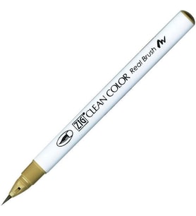 Zig Clean Color Real Brush Fırça Uçlu Marker Kalem 075 Brick Beige 