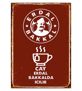 Ahşap MDF Poster (27x18cm)
