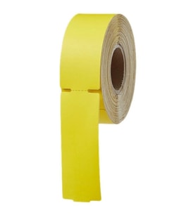 Stilo Tırnaklı Raf Etiketi 100X38Mm Sarı - 6 adet
