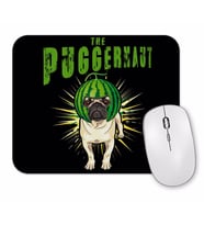 Pug Dog Puggernaut Life Funny Gift Mouse Pad