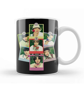 Bts Polaroid Vintage 01 Kupa Bardak Porselen