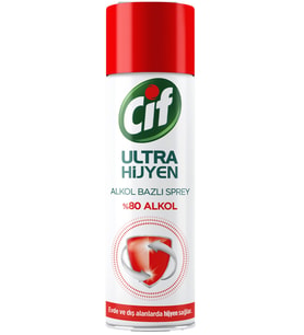 Cif %80 Alkol Bazlı Pratik Sprey . Ultra Hijyen 200ml (Joan)
