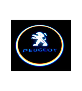 PEUGEOT KAPI ALTI LED AYDINLATMA ARAÇ LOGOLU