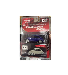CCA Collectibles Series Volkswagen Beetle 1967 Mavi 1/64 Model Araba