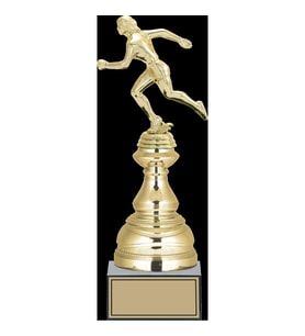 ODAK KUPA - Figürlü Kupalar - Atletizm Kadın Figürlü Kupalar FG-023 A - 33 cm