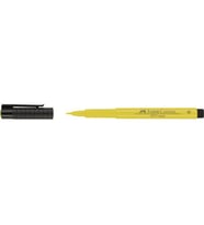 Faber Castell Pitt Artist Pen Çizim Kalemi Fırça Uçlu Neon*Yellow (Fosforlu Sarı) 