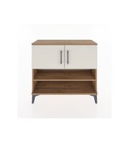 Arges Şifonyer 3 Raflı 2 Kapaklı 88x30x80 Çam-Aytaşı