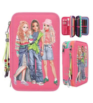 TOP Model Happy Girls 3 Katlı İçi Dolu Kalem Çantası 412910