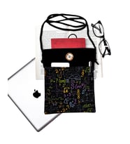 Askılı - Kitap / Tablet / Ebook Çantası – Çıkarılabilir Askı  ( Matematik , Formüller )