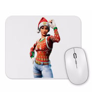 Fortnite Battle Royale Woman Mouse Pad
