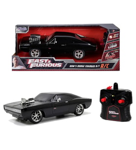 Jada 1:16 Rc Fast & Furious Dom's Dodge Charger R/T 2.4 Ghz Usb Şarj 29 Cm