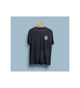 Oversize USA cep logolu unisex T-shirt