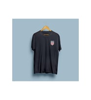 Oversize USA cep logolu unisex T-shirt