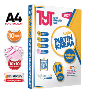 2027 YKS-TYT Platin Karma Yayınlar Kurumsal 10lu Paket Deneme Sınavı Türkiye Geneli
