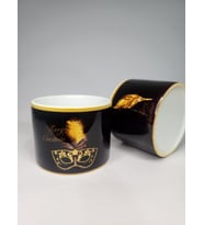 Yılbaşına Özel Black Gold Serisi Çay Nescafe Fincanı