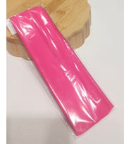Monalisa Home Pembe Lüks Sportif Elastik Saç Bandana