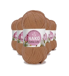 Northcity 5 Adet Cotton Lüks Yelek Tunik Kazak Bluz Hırka İpi Yünü Soğan Kabuğu 97557
