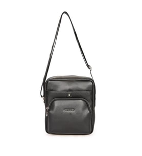 PIERRE CARDIN 01PC001431-S 3 BÖLMELİ ASKILI SUNİ DERİ PORTFÖY ÇANTA SİYAH