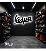 Destina Ahşap Marka Temalı Led Tablo (Tatlı Beyaz)