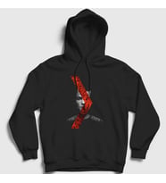 Presmono Unisex Siyah Tiger Cristiano Ronaldo Kapüşonlu Sweatshirt 294577tt