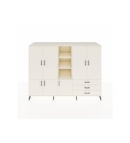 Kronos Dolap 11 Raflı 3 Çekmeceli 7 Kapaklı 220x59x163 Aytaşı-Aytaşı