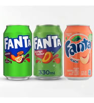 Fanta Peach-Mango-Exotic Üçlü Tadım Seti