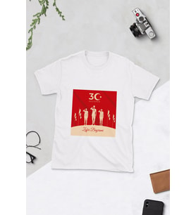30 Ağustos Zafer Bayramı Tasarımlı T-shirt