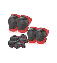 Koruyucu Dizlik Dirseklik El Koruyucu Set 6 PArça Bisiklet Scooter Paten Koruma 4-12 Yaş