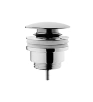 Vitra Lavabo Yuvarlak Süzgeci - Üniversal Basmalı - Krom