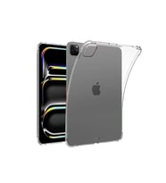 iPad Pro 11 (2024) Kılıf Anti Shock Tablet Silikon - Şeffaf