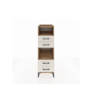 Kronos Dolap 2 Raflı 4 Çekmeceli 44x59x134 Çam-Aytaşı
