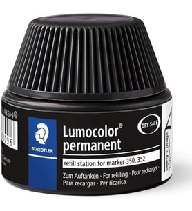 Staedtler 488 509 Lumocolor Permanent Markör Mürekkep Siyah (Standart)