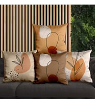 eJOYA Modern Tasarımlı 4'lü Yastık İçi Ve Kırlent Kılıfı 45cm 113782