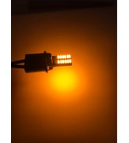 Çok Güçlü T10 Turuncu Dipsiz Led Ampul 24 Led Smd Canbus 12V