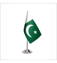 Pakistan Tekli Masa Bayrağı