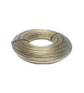4 Mm Izoleli Çelik Halat 100 Metre Pvc Kaplı Çamaşır Ipi 4 Milim  (Çok Renkli)